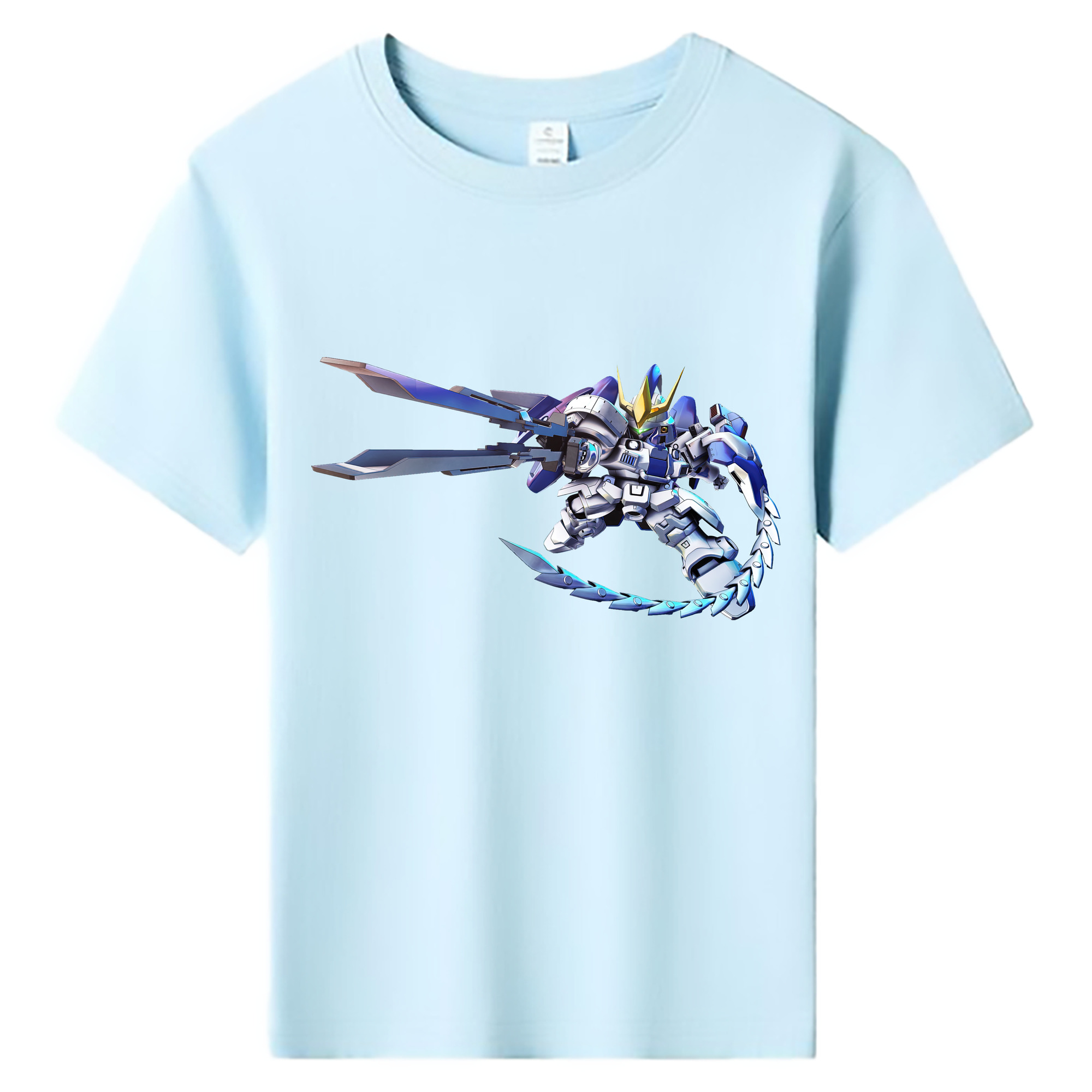 （画像用） 機動戦士ガンダム Mobile Suit Gundam 綿100％キッズTシャツ（フロントプリント）